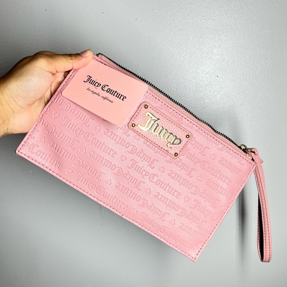 Juicy Couture Dusty Pink Large Wristlet/Wallet - Picture 9 of 9